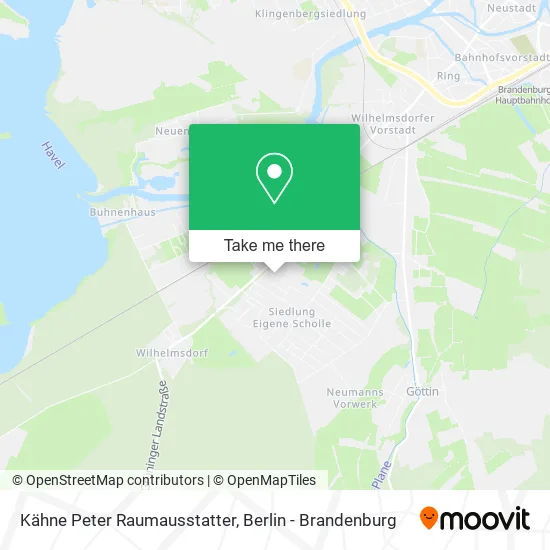 Карта Kähne Peter Raumausstatter