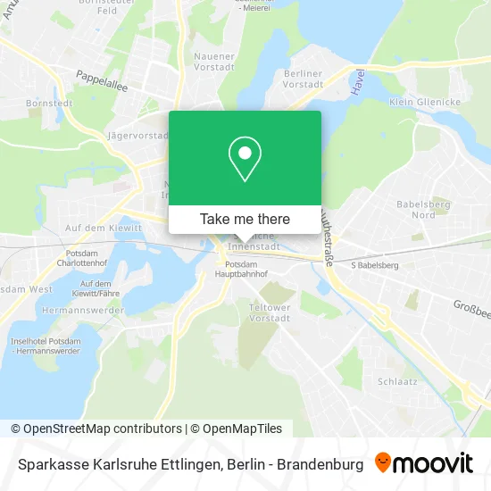 Карта Sparkasse Karlsruhe Ettlingen