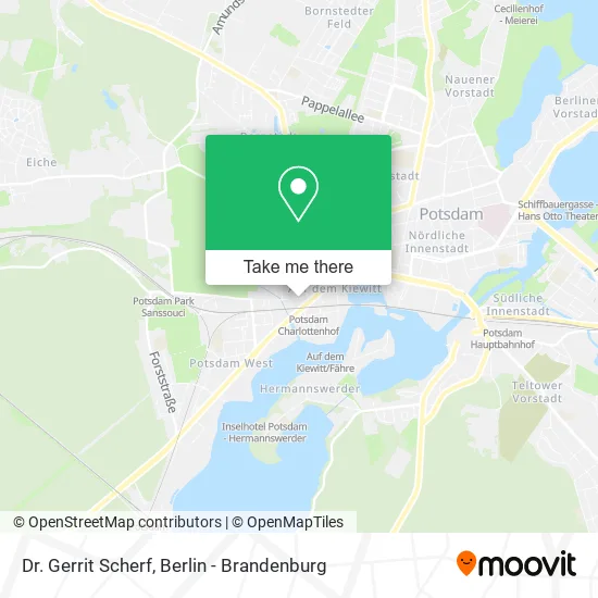 Карта Dr. Gerrit Scherf