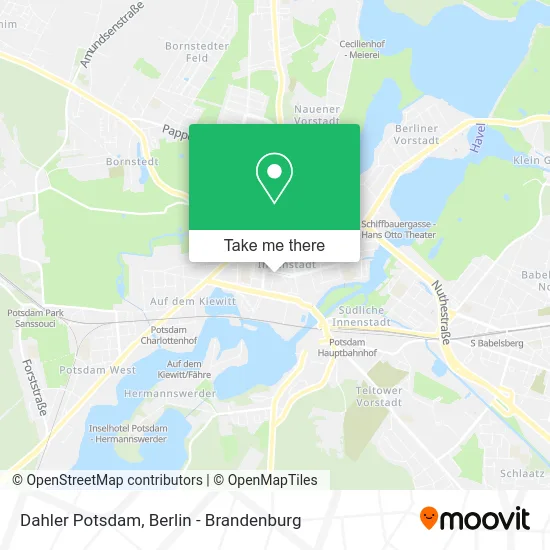 Карта Dahler Potsdam