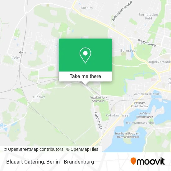 Карта Blauart Catering