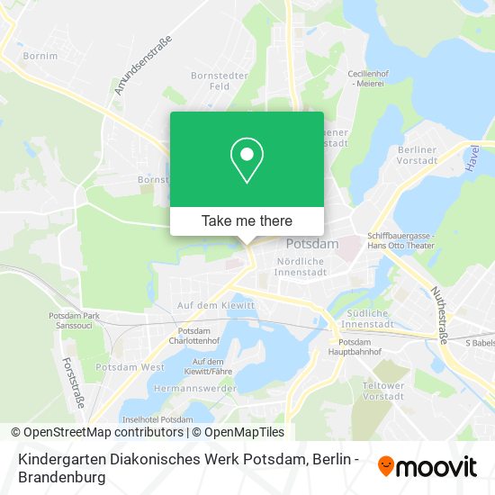 Kindergarten Diakonisches Werk Potsdam map