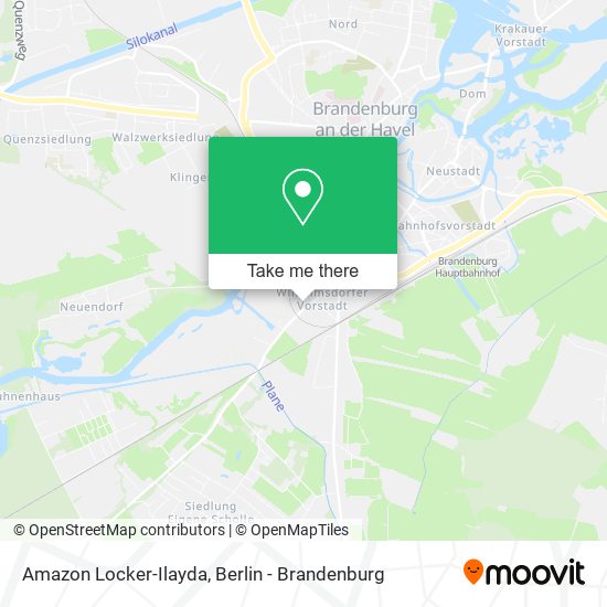 Amazon Locker-Ilayda map