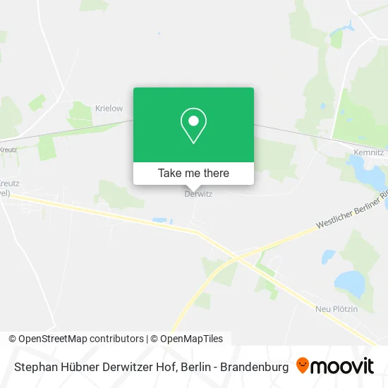 Карта Stephan Hübner Derwitzer Hof