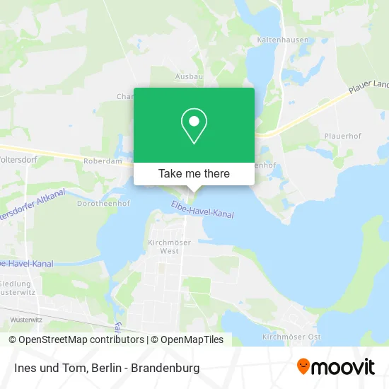 Карта Ines und Tom