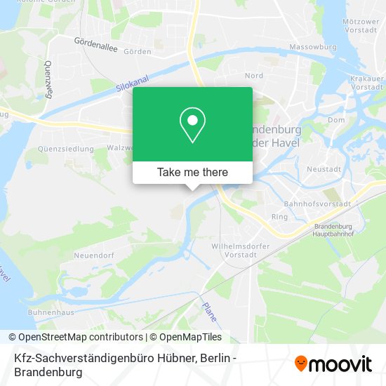 Kfz-Sachverständigenbüro Hübner map
