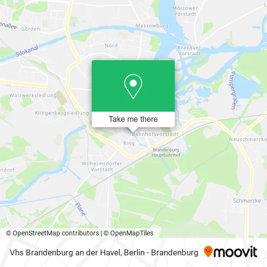 Карта Vhs Brandenburg an der Havel