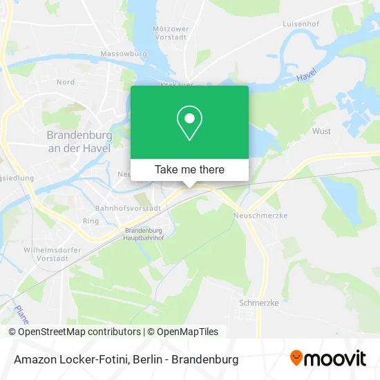 Карта Amazon Locker-Fotini