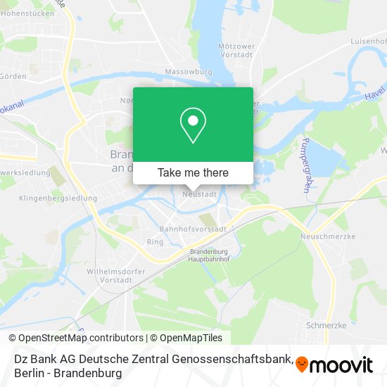 Dz Bank AG Deutsche Zentral Genossenschaftsbank map