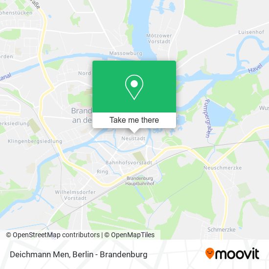 Deichmann Men map