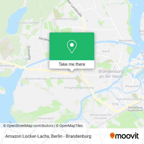 Карта Amazon Locker-Lachs