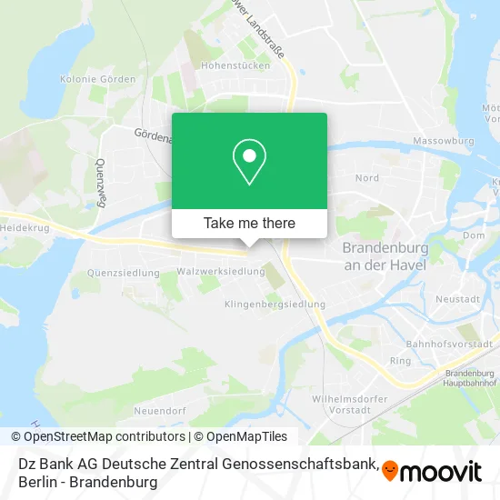 Карта Dz Bank AG Deutsche Zentral Genossenschaftsbank