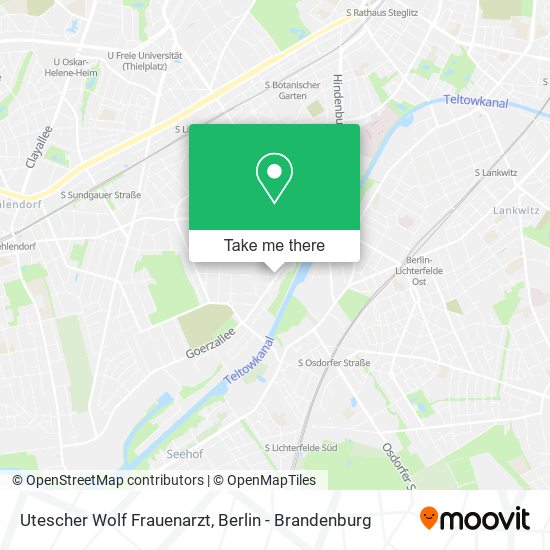 Карта Utescher Wolf Frauenarzt