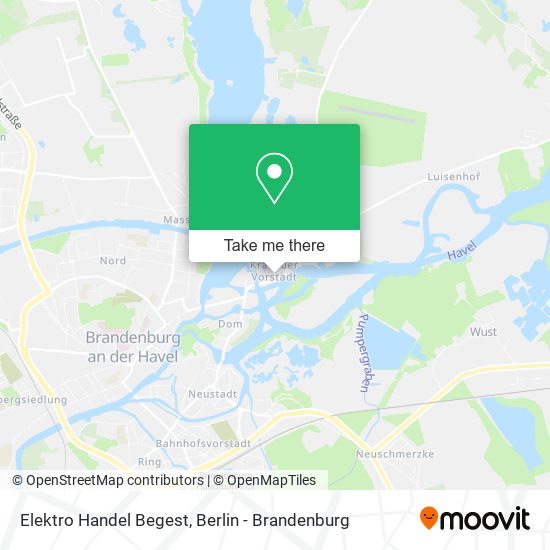 Elektro Handel Begest map