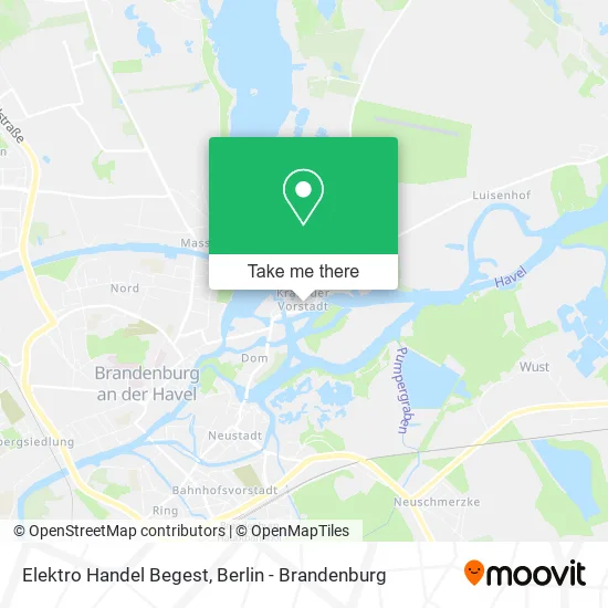 Карта Elektro Handel Begest