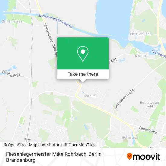 Карта Fliesenlegermeister Mike Rohrbach