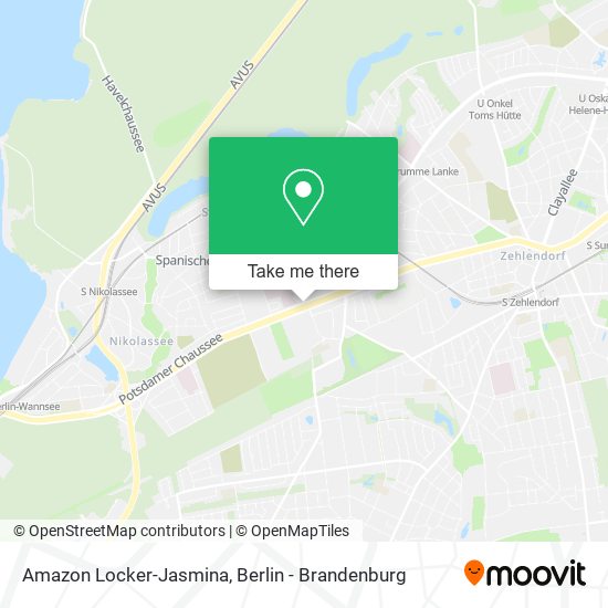 Amazon Locker-Jasmina map