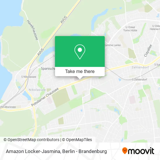 Карта Amazon Locker-Jasmina