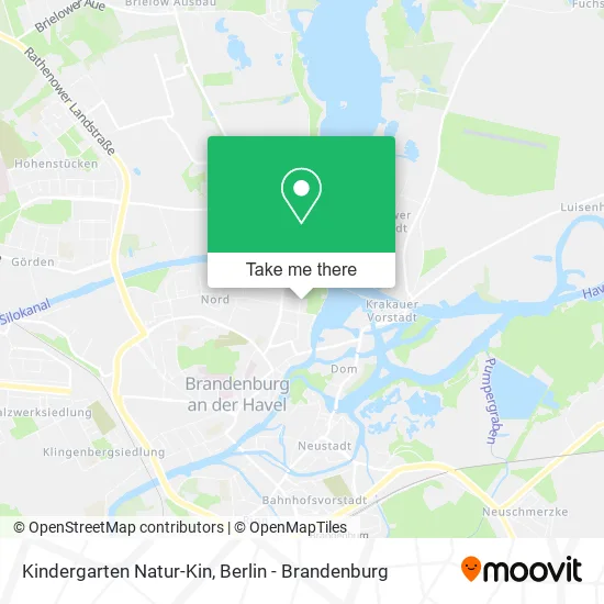 Kindergarten Natur-Kin map