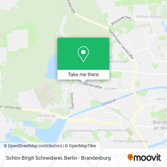 Schön Birgit Schneiderei map