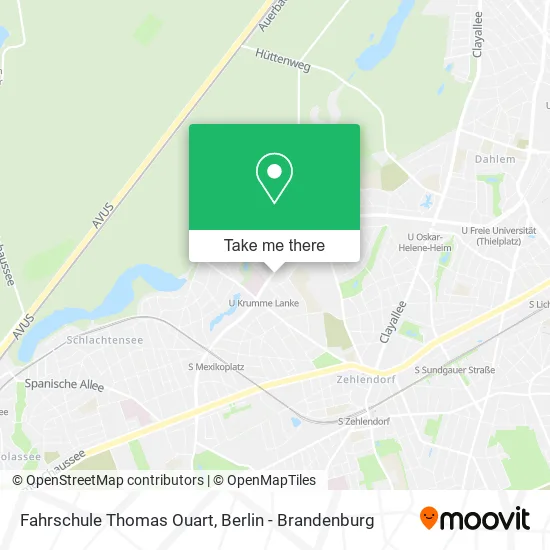 Карта Fahrschule Thomas Ouart