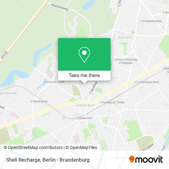 Shell Recharge map