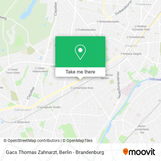 Gacs Thomas Zahnarzt map