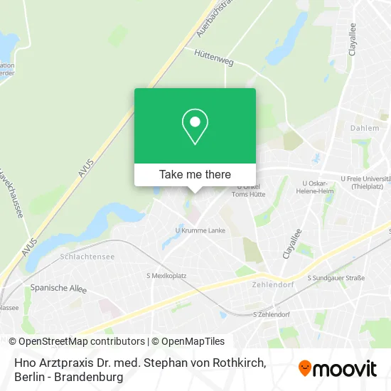 Карта Hno Arztpraxis Dr. med. Stephan von Rothkirch
