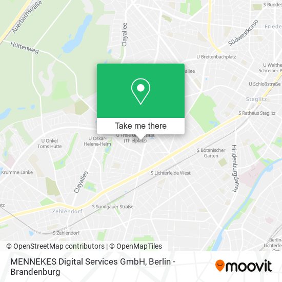 Карта MENNEKES Digital Services GmbH