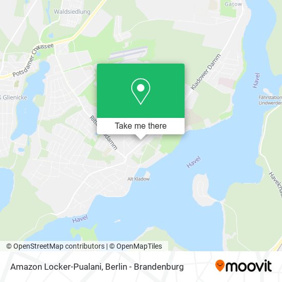 Amazon Locker-Pualani map