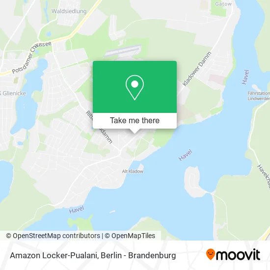 Карта Amazon Locker-Pualani