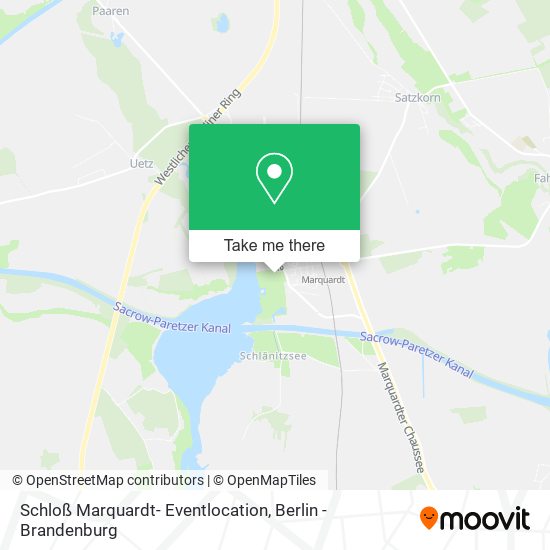Карта Schloß Marquardt- Eventlocation