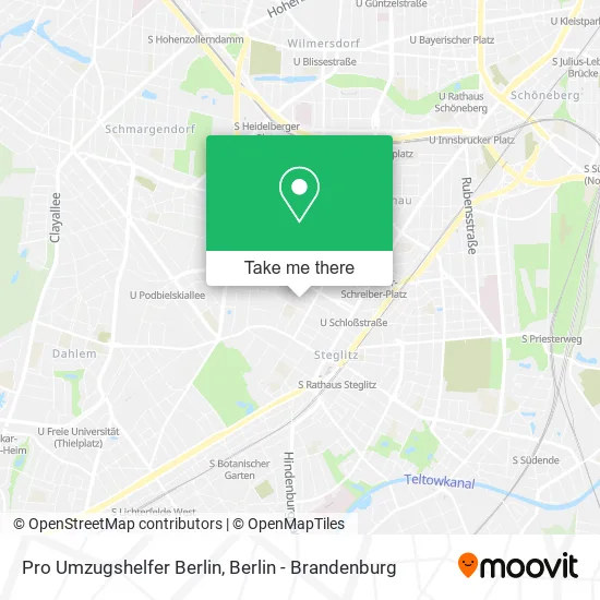 Карта Pro Umzugshelfer Berlin