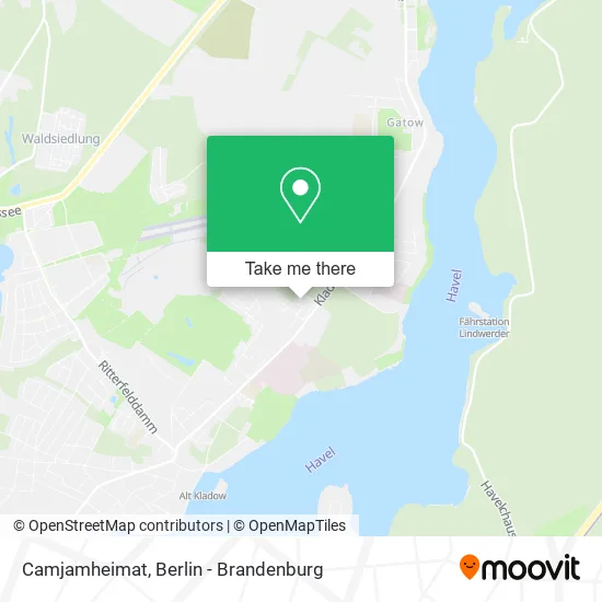 Карта Camjamheimat