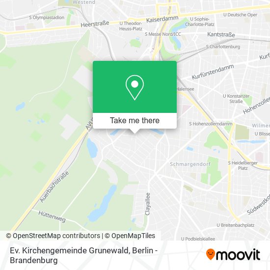 Ev. Kirchengemeinde Grunewald map