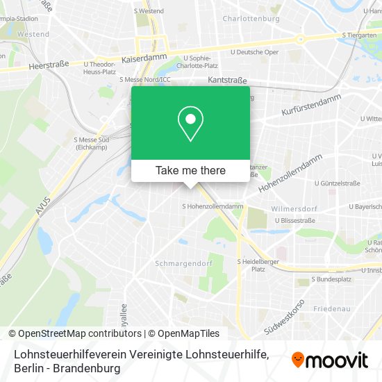 Lohnsteuerhilfeverein Vereinigte Lohnsteuerhilfe map