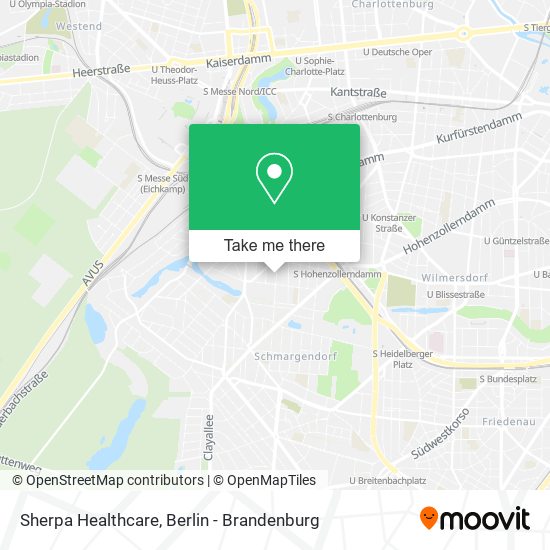 Sherpa Healthcare map