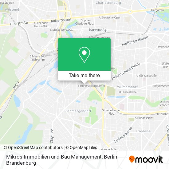 Mikros Immobilien und Bau Management map