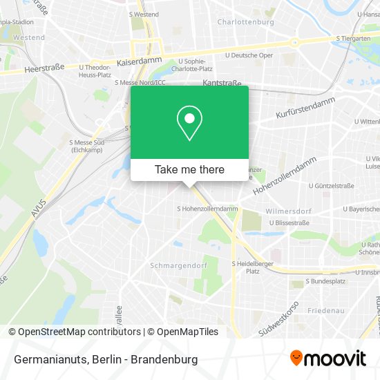Germanianuts map