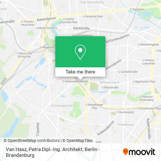 Van Hasz, Petra Dipl.-Ing. Architekt map