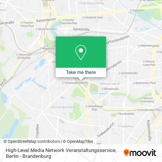 Карта High-Level Media Network Veranstaltungsservice