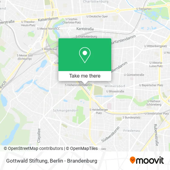 Карта Gottwald Stiftung