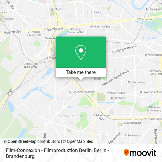 Карта Film-Connexion - Filmproduktion Berlin