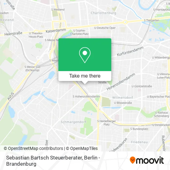 Sebastian Bartsch Steuerberater map