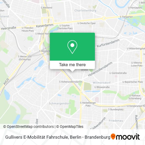 Gullivers E-Mobilität Fahrschule map