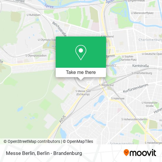 Messe Berlin map