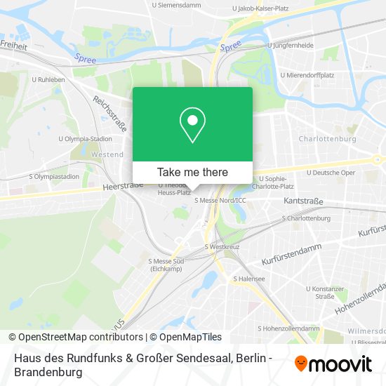 Haus des Rundfunks & Großer Sendesaal map