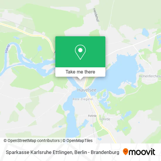 Карта Sparkasse Karlsruhe Ettlingen