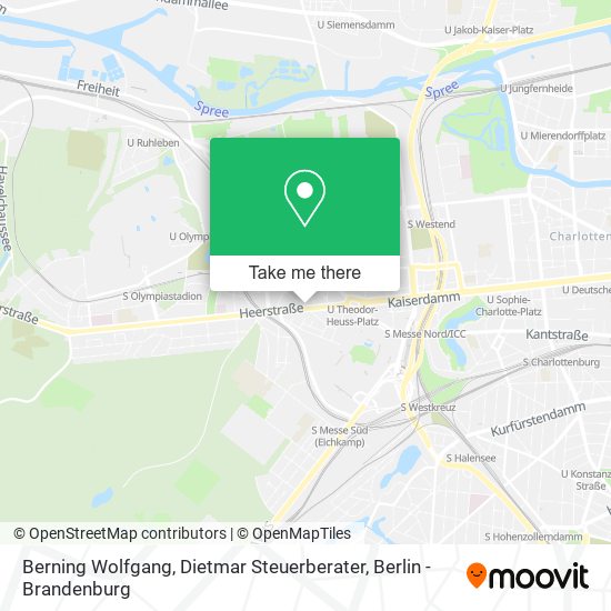Карта Berning Wolfgang, Dietmar Steuerberater