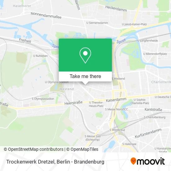 Карта Trockenwerk Dretzel